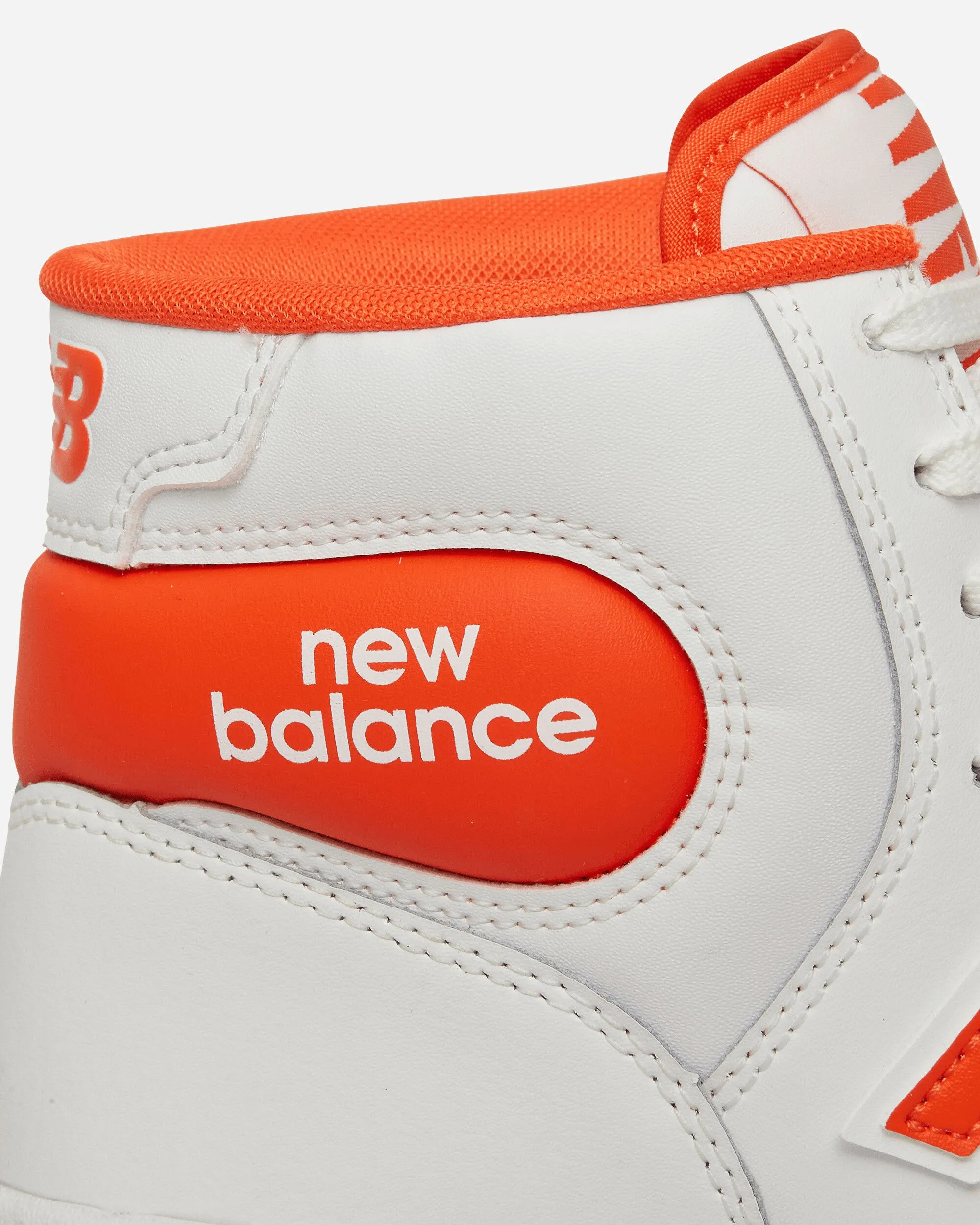 480 Hi Sneakers White / Orange