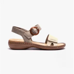 608Z3-60 Ladies Sandals Beige