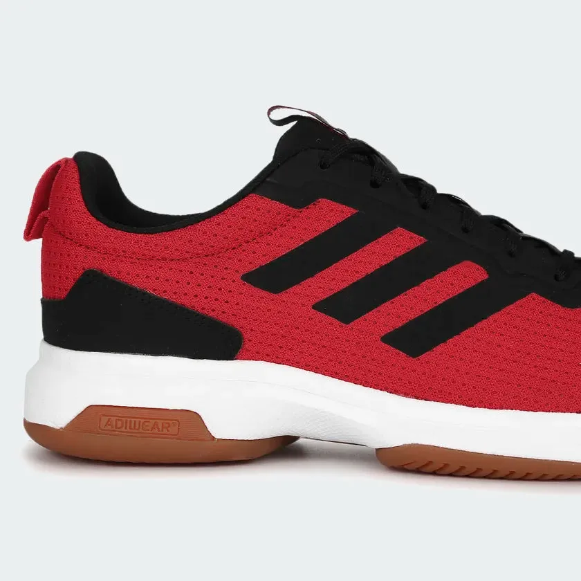 Adidas 21 NDR V2 Badminton Shoes - Scarlet/Core Black