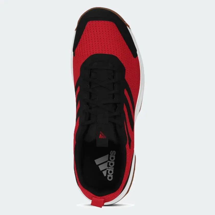Adidas 21 NDR V2 Badminton Shoes - Scarlet/Core Black