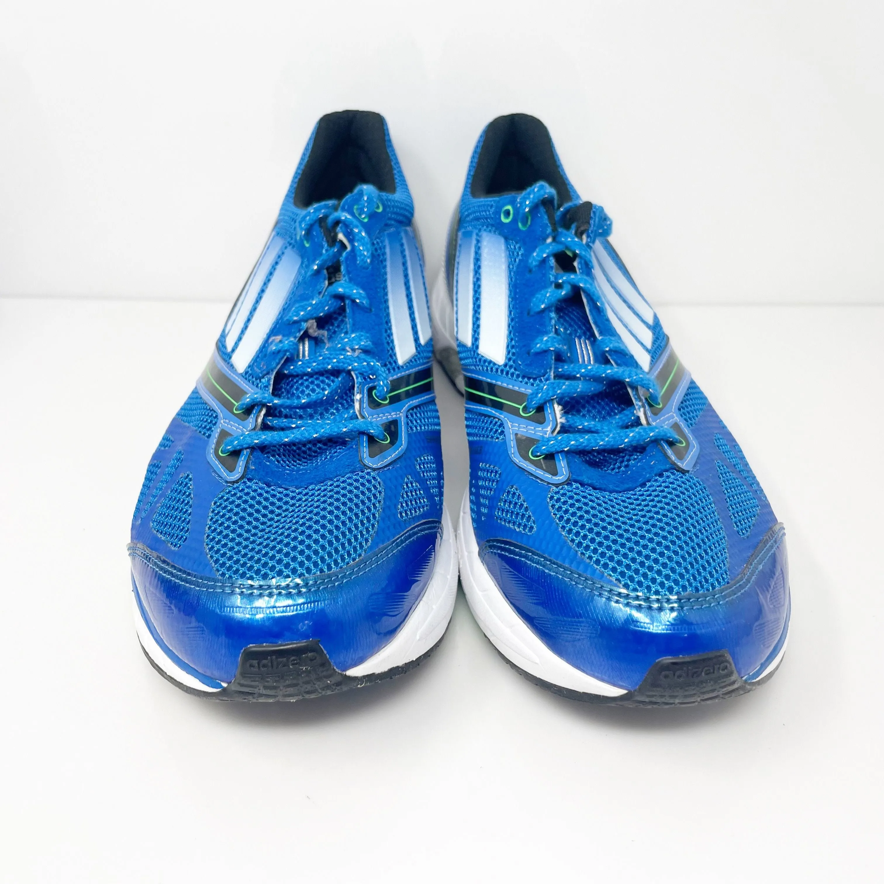 Adidas Mens Adizero Tempo 5 G64401 Blue Running Shoes Sneakers Size 12