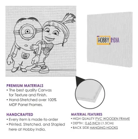 Agnes Gru with Squart DIY Canvas Base for Painting