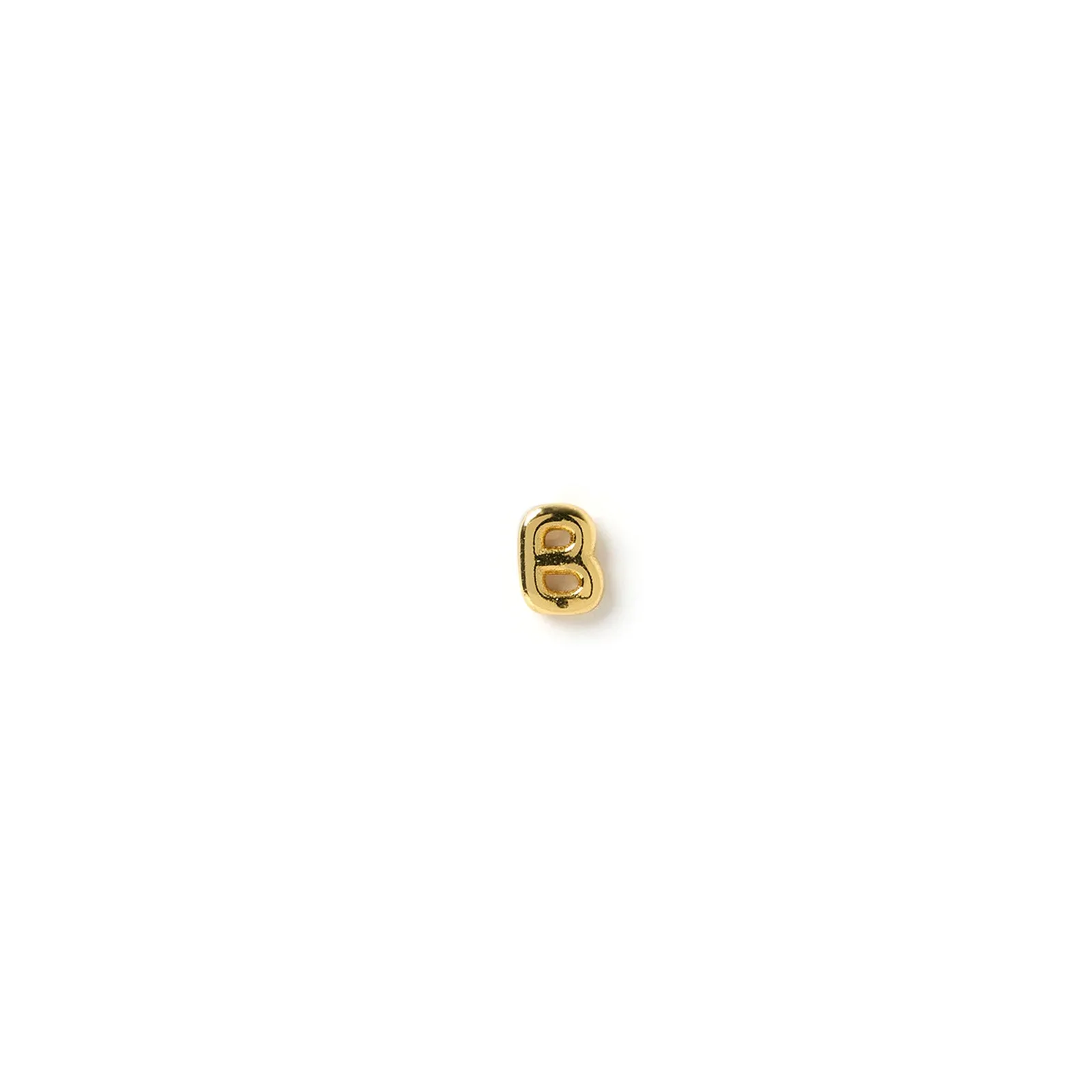 Alphabet Gold Single Stud