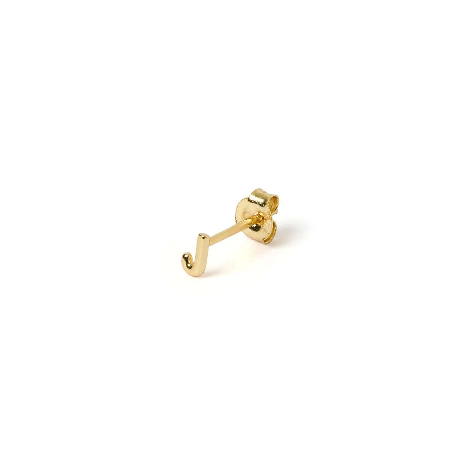 Alphabet Gold Single Stud
