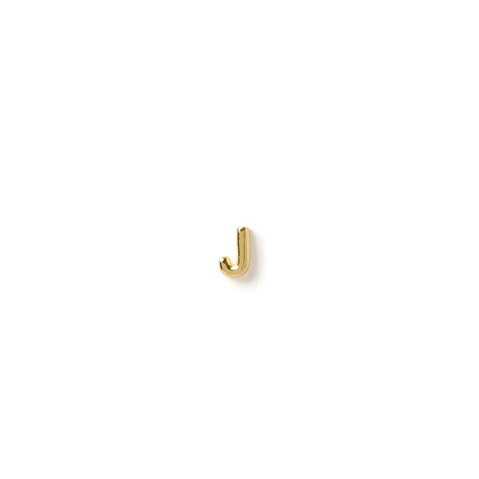 Alphabet Gold Single Stud