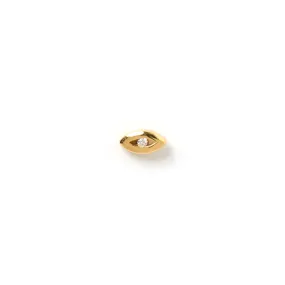 Amulet Gold Single Stud