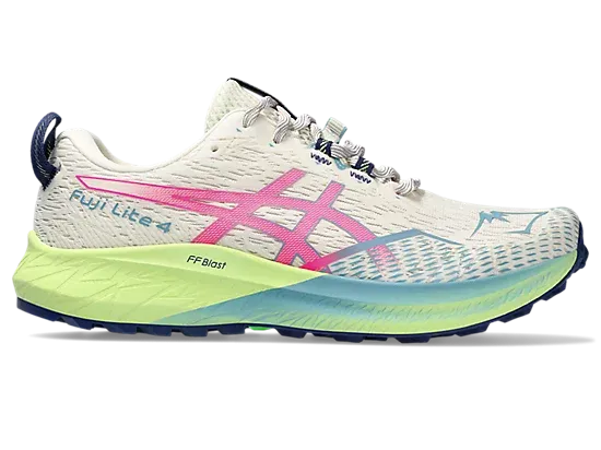Womens Asics Fuji Lite 4 Lightweight Trail Running Shoes - Elevated Comfort & Performance