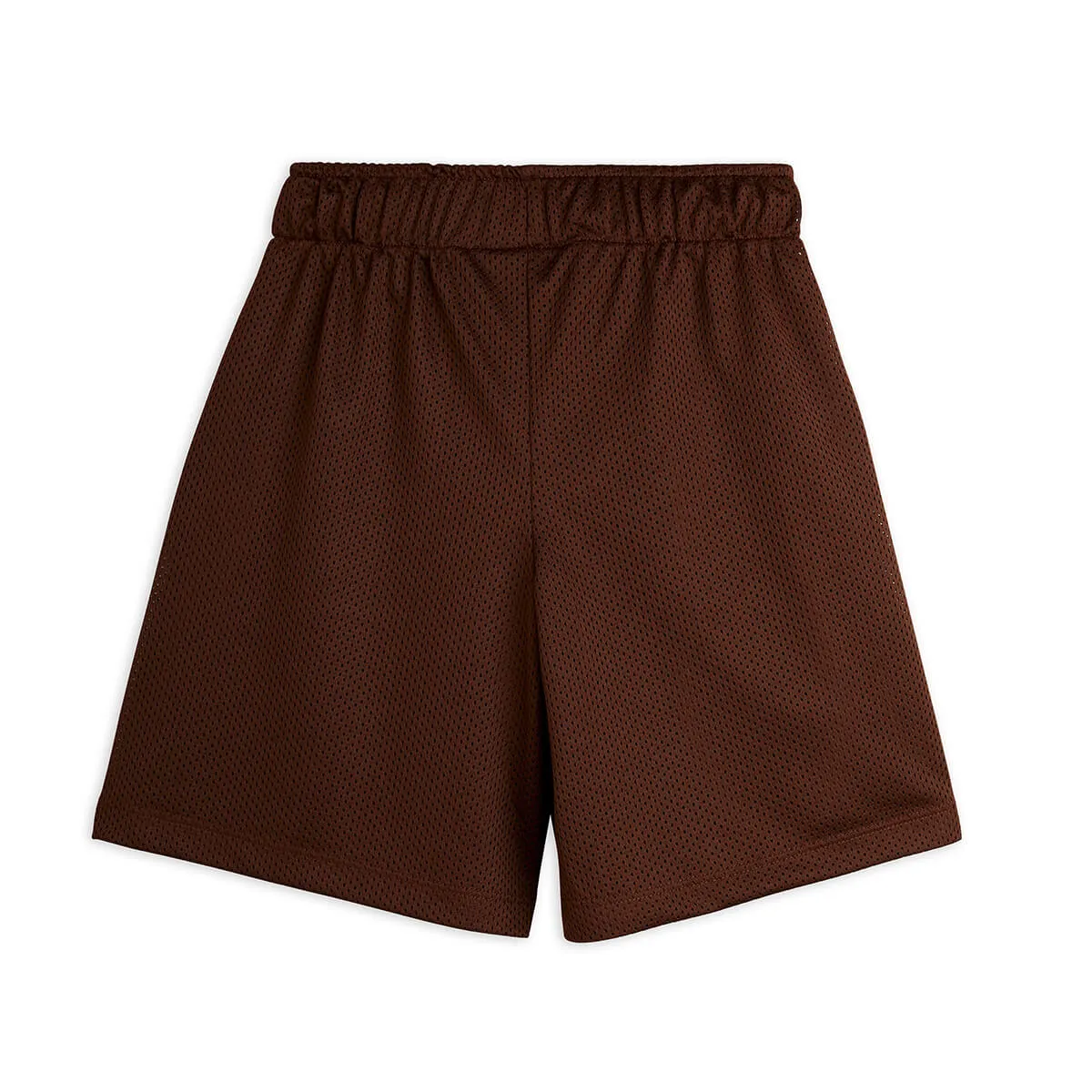 Basketball Mesh Shorts in Brown by Mini Rodini