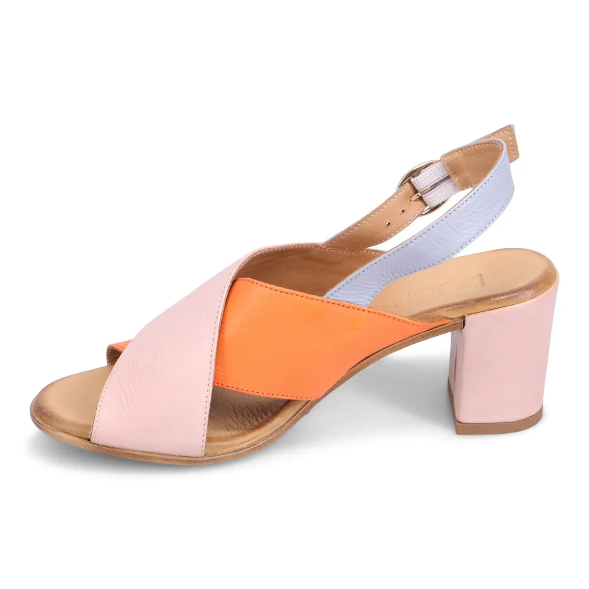 Bueno Natasha Sandal in Pale Pink