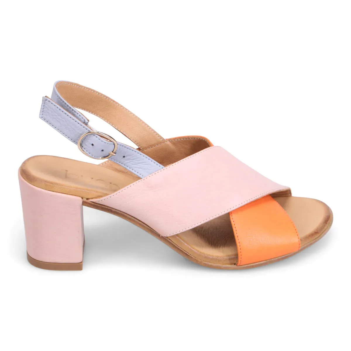 Bueno Natasha Sandal in Pale Pink