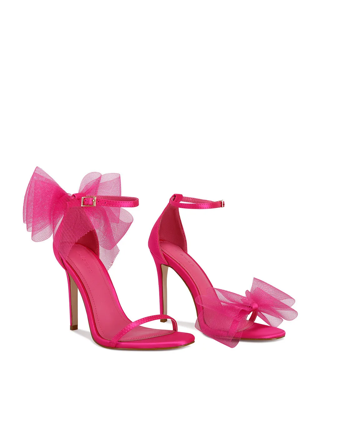 Camila Mesh Bow Stiletto Heel