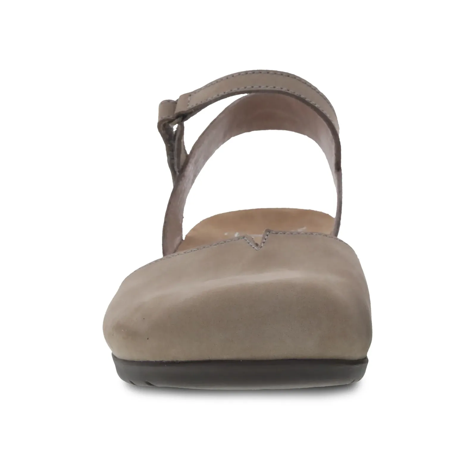 Dansko Rowan Backstrap Sandal (Women) - Taupe Milled Nubuck