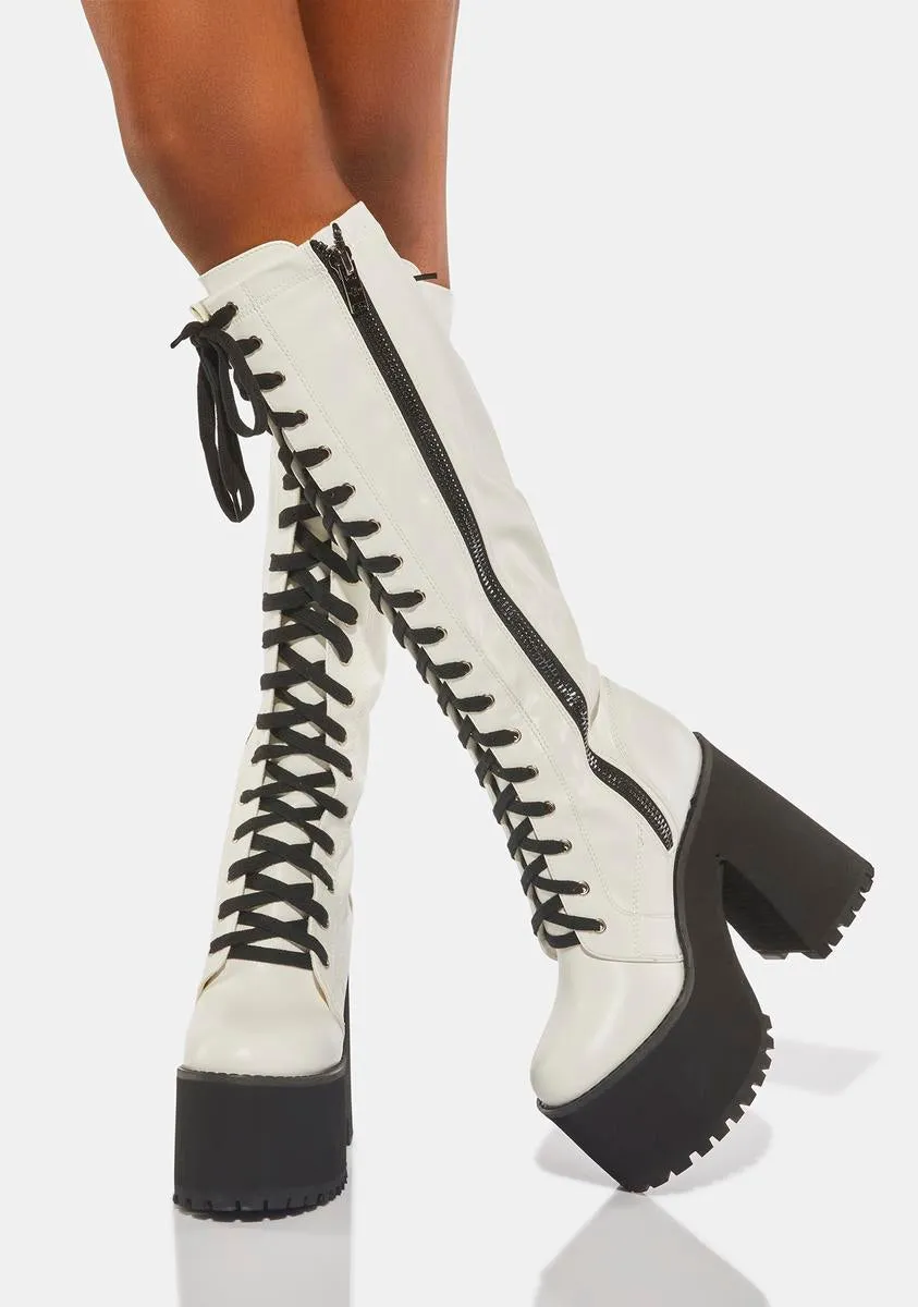 Get With It Knee High Boots