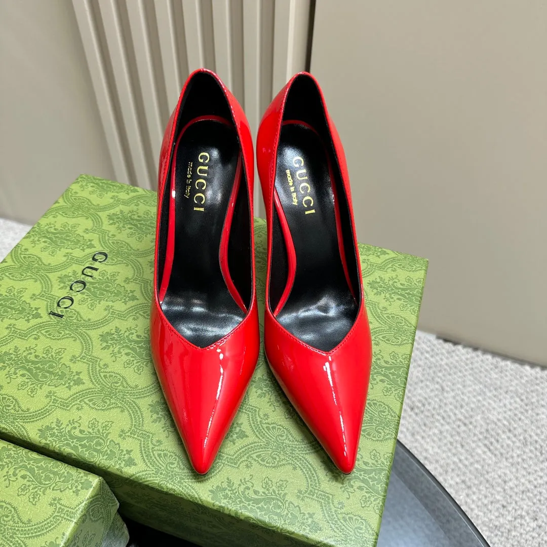 GG 105 HIGH HEEL PUMP CANDY LAMBSKIN