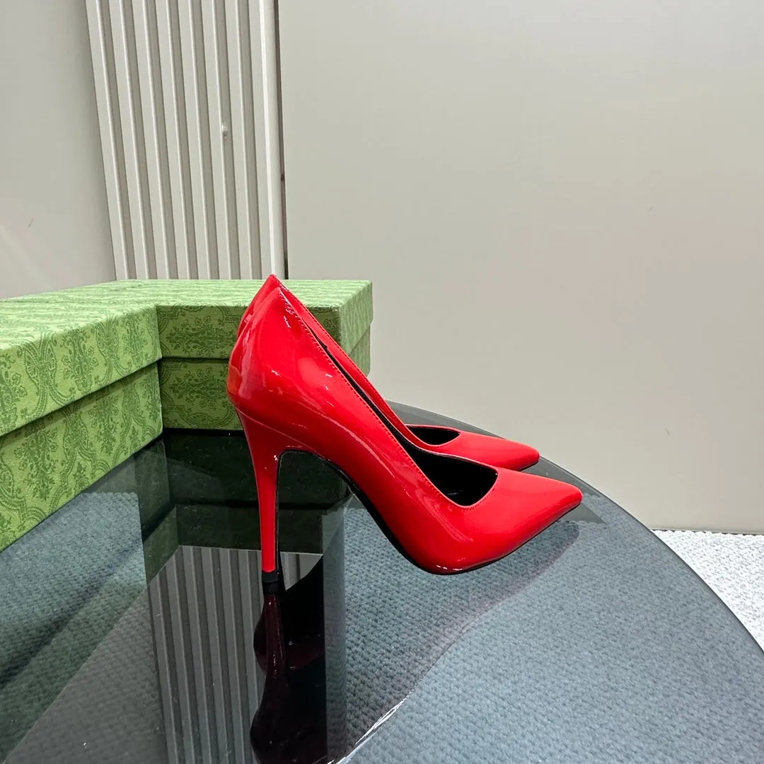 GG 105 HIGH HEEL PUMP CANDY LAMBSKIN