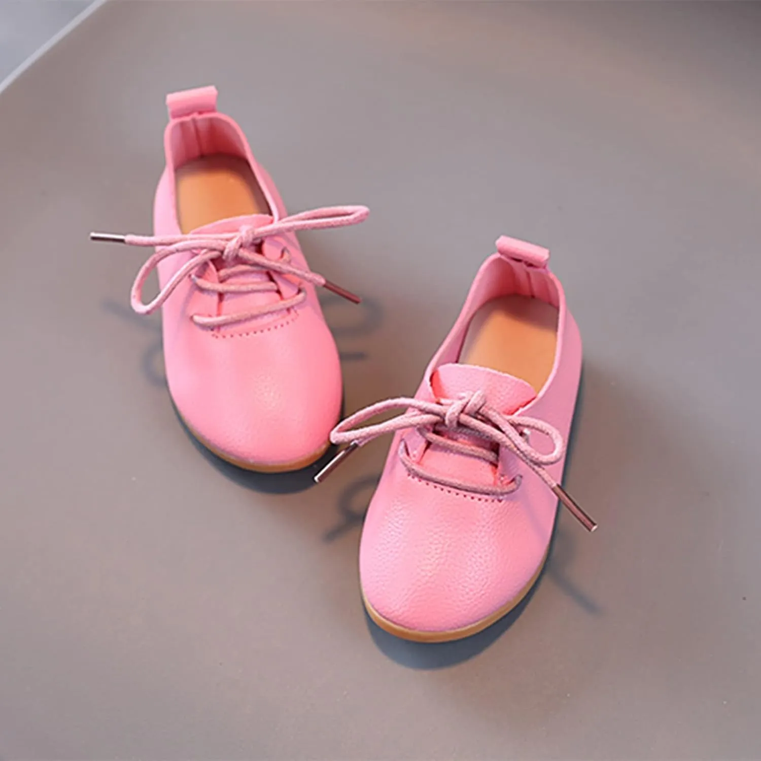 Girls and Toddler Classic Lace Up School Uniforms Comfort Oxford Dress Shoes Loafer Flats (Little Kid/Big Kid)