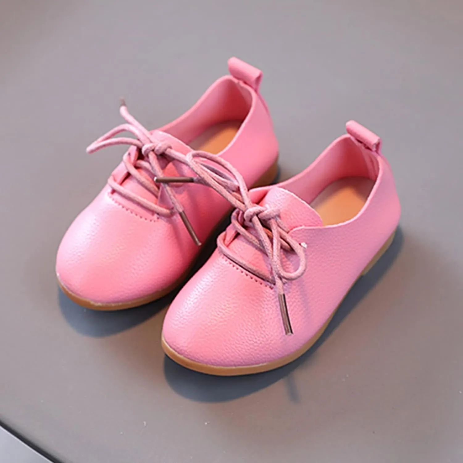 Girls and Toddler Classic Lace Up School Uniforms Comfort Oxford Dress Shoes Loafer Flats (Little Kid/Big Kid)