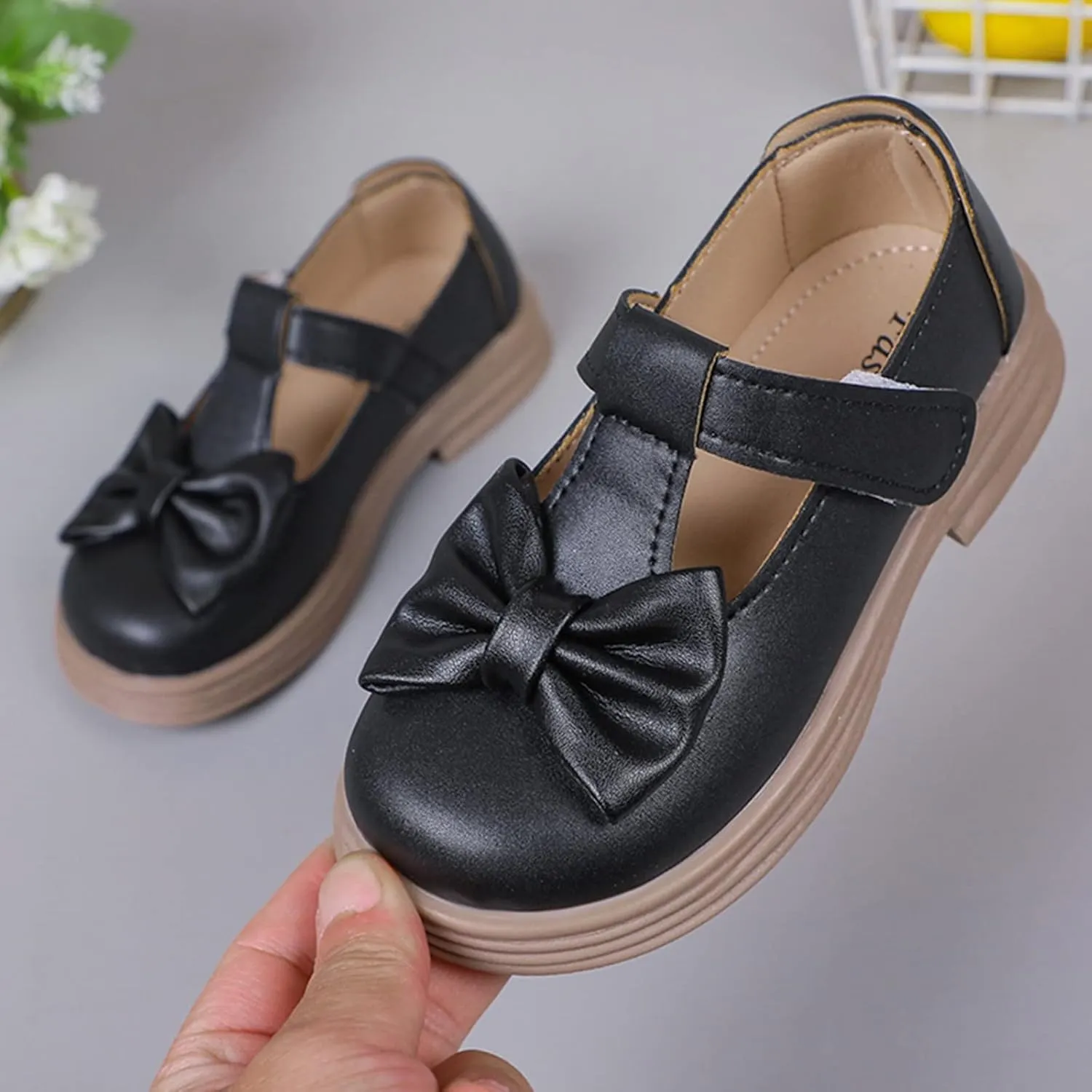 Girl's Classic Mary Jane School Uniform Shoes Loafer Flat Toddler Little Girl Dress Shoes Platform Baby Girl Shoes