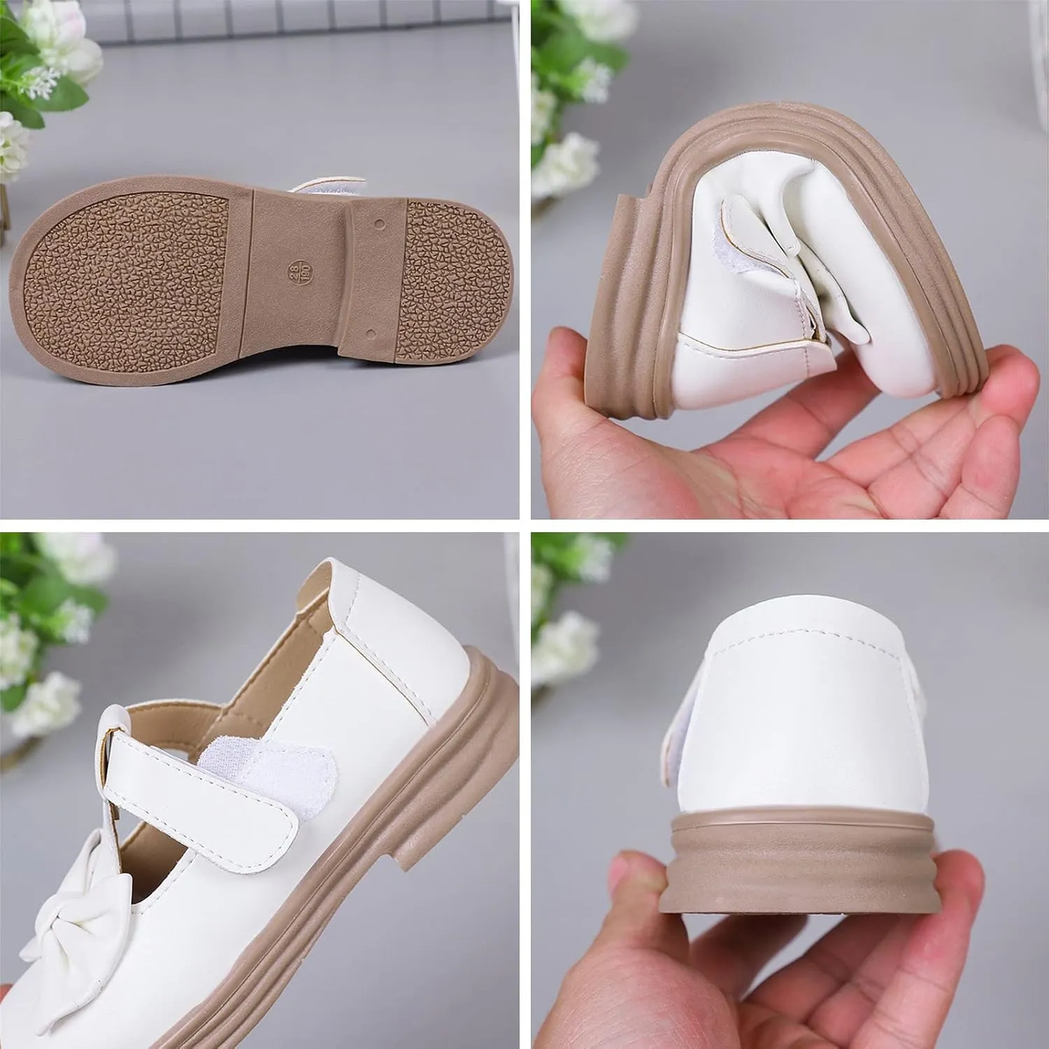 Girl's Classic Mary Jane School Uniform Shoes Loafer Flat Toddler Little Girl Dress Shoes Platform Baby Girl Shoes