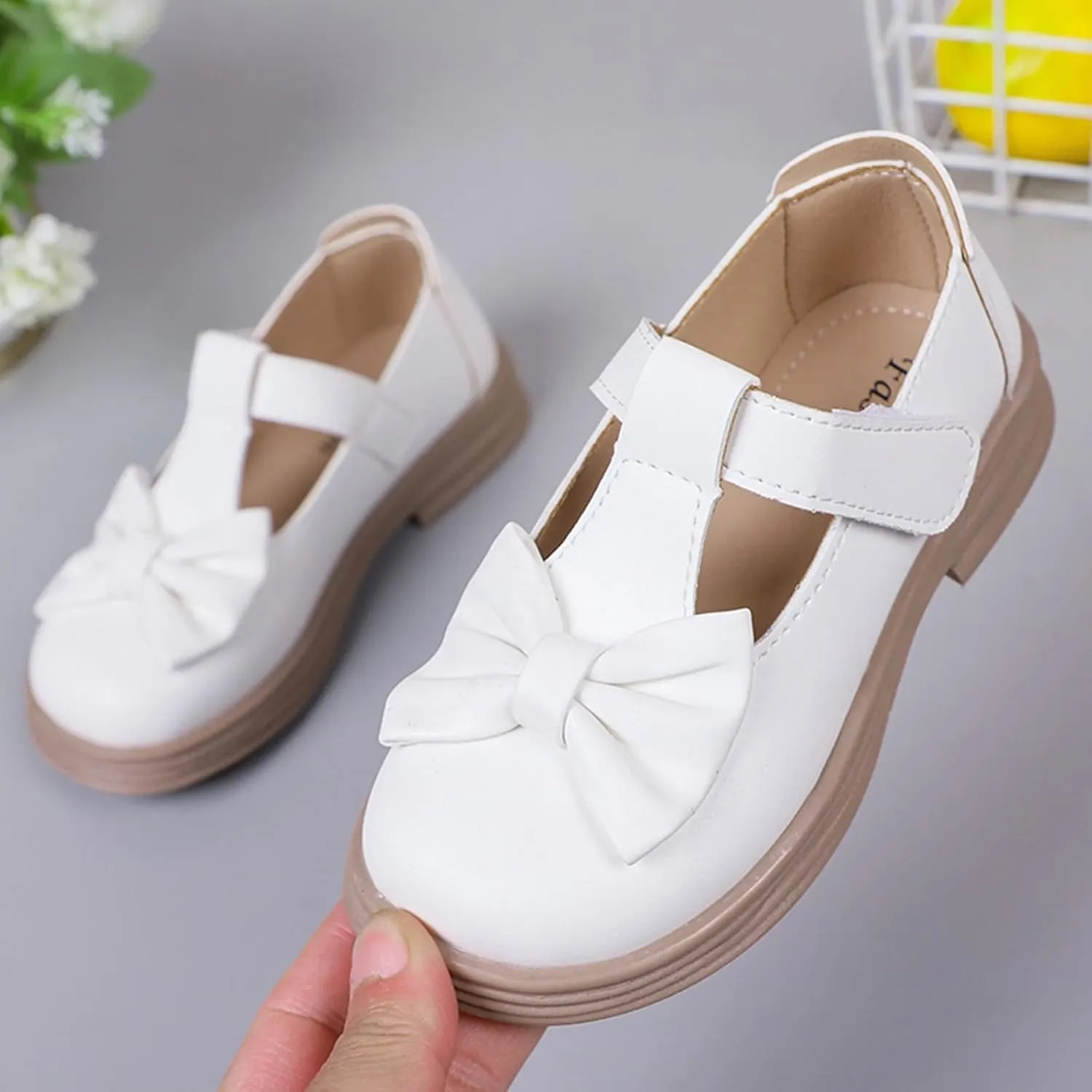 Girl's Classic Mary Jane School Uniform Shoes Loafer Flat Toddler Little Girl Dress Shoes Platform Baby Girl Shoes