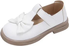 Girl's Classic Mary Jane School Uniform Shoes Loafer Flat Toddler Little Girl Dress Shoes Platform Baby Girl Shoes