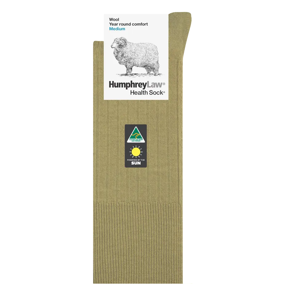 Health Sock Wool No Elastic