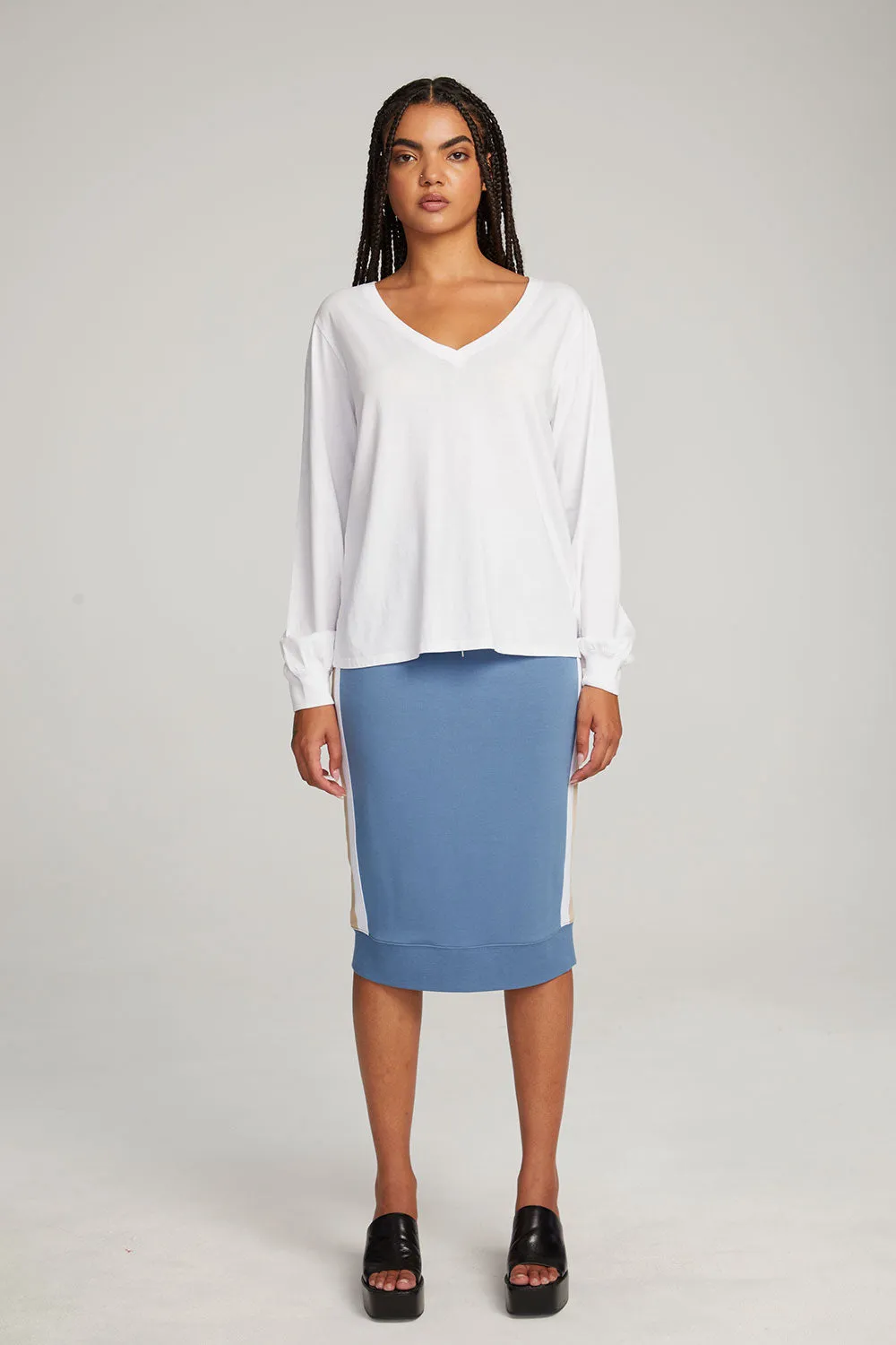 Kara White Long Sleeve
