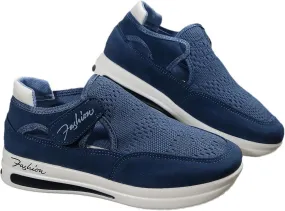 Ladmiple Sneakers For Women Slip On Wide Width Low Top Canvas Walking Shoes Fashion Dressy Casual Summer Flats Loafers