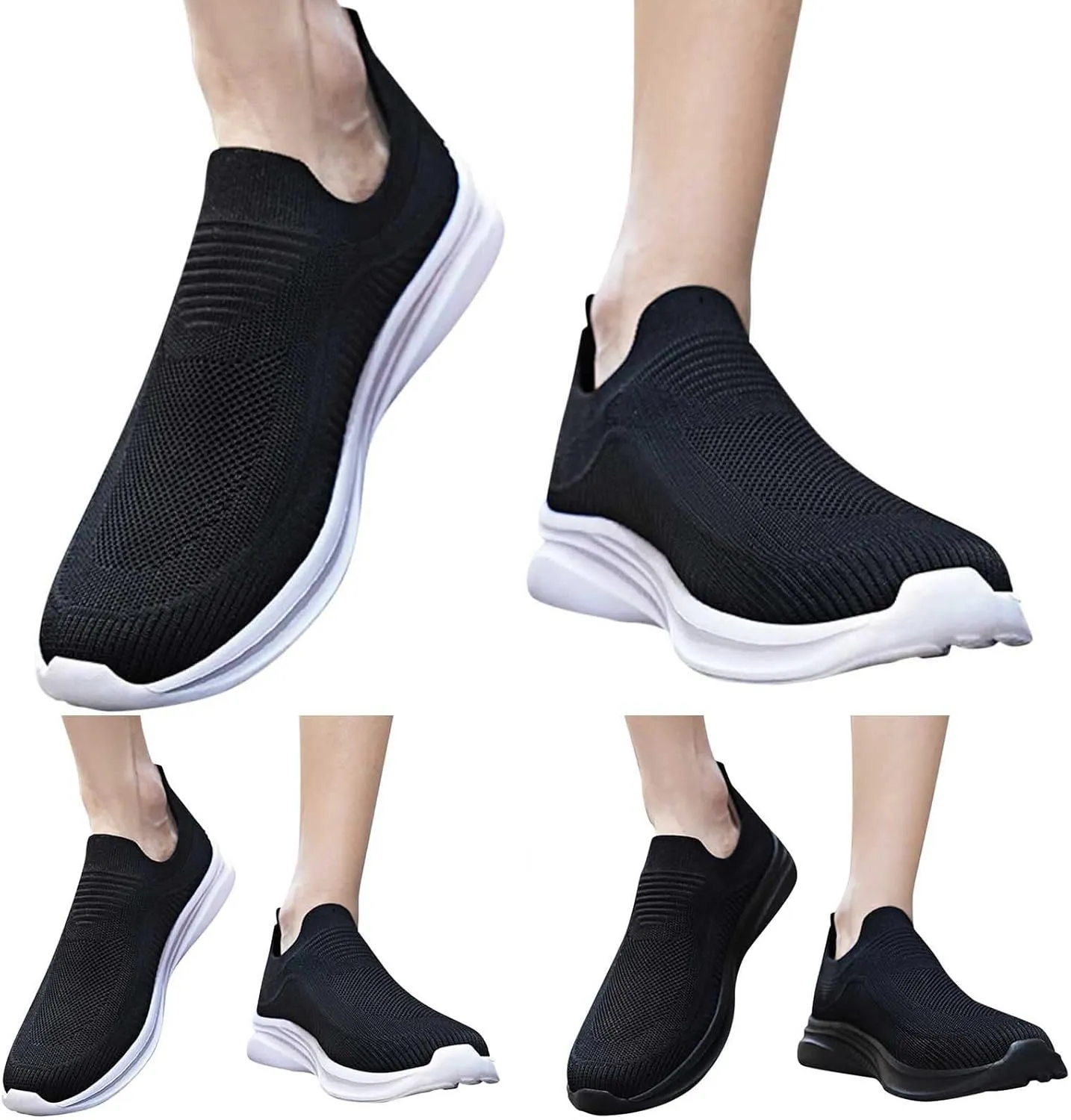 Mens Loafers & Slip-Ons Men Sports Shoes Fashionable and Simple Solid Color New Pattern Summer Mesh Breathable