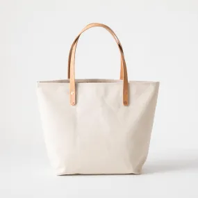 Durable Natural Canvas Tote Bag - Eco-Friendly and Lightweight