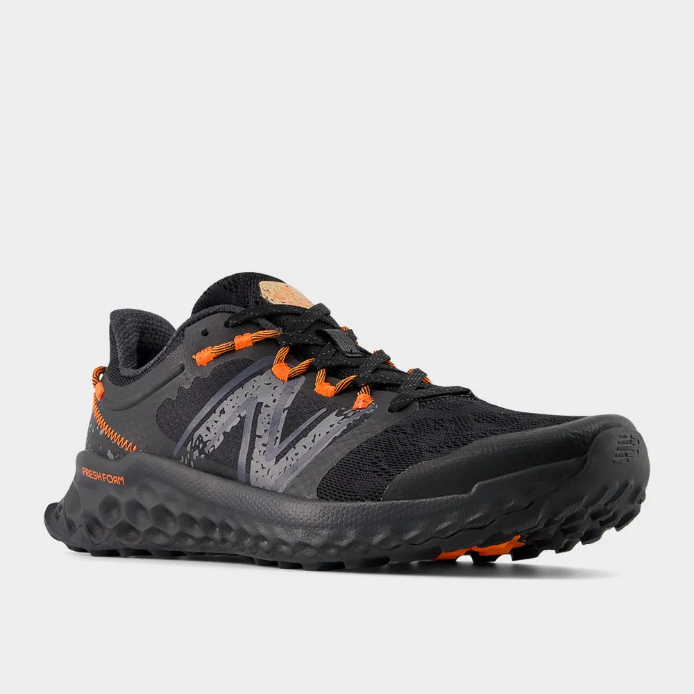 New Balance Mens Fresh Foam Garoe Trail Running Black/orange _ 180832 _ Black