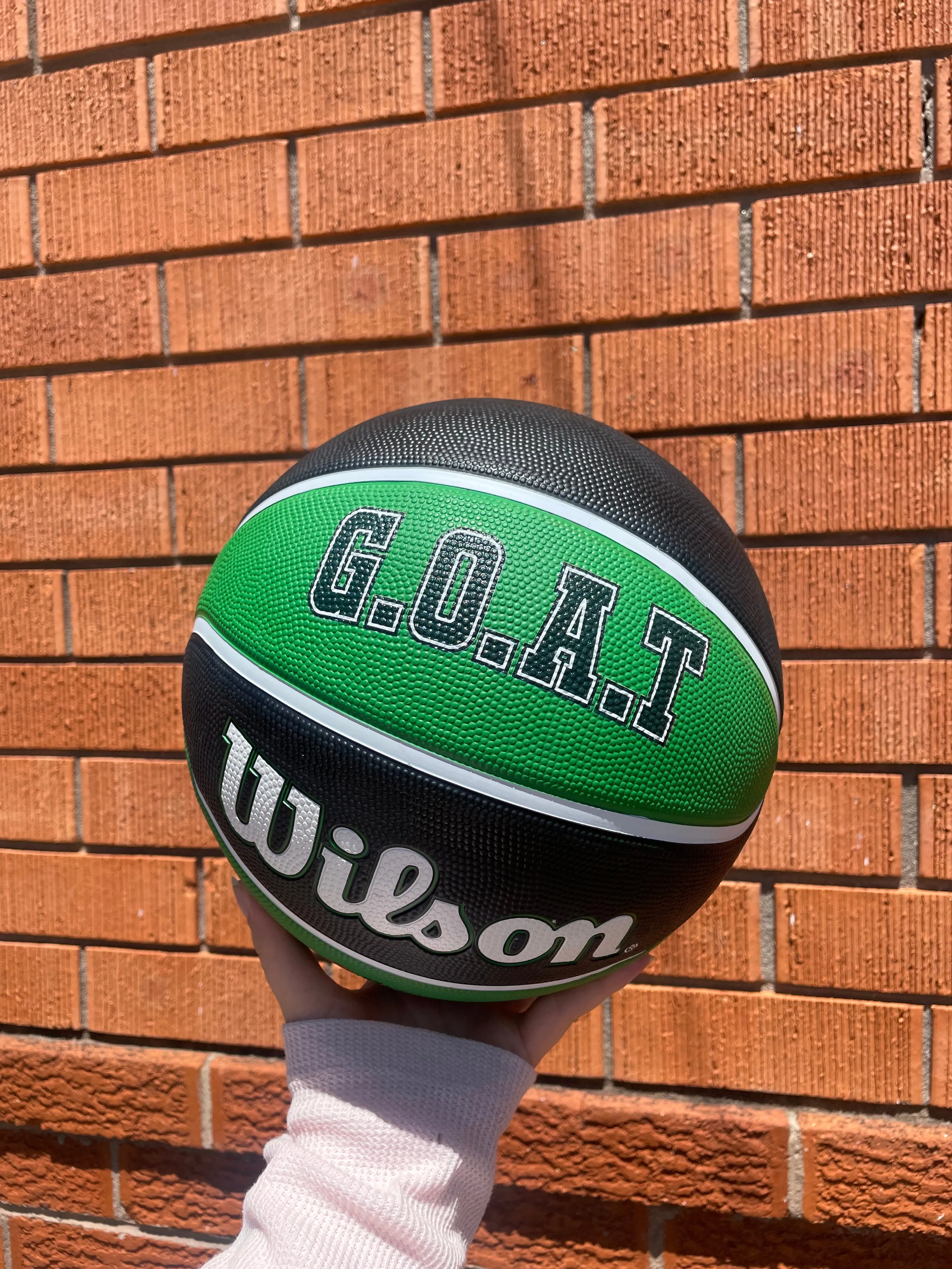 Personalised NBA Official Boston Celtics Team Basketball (Size 7)