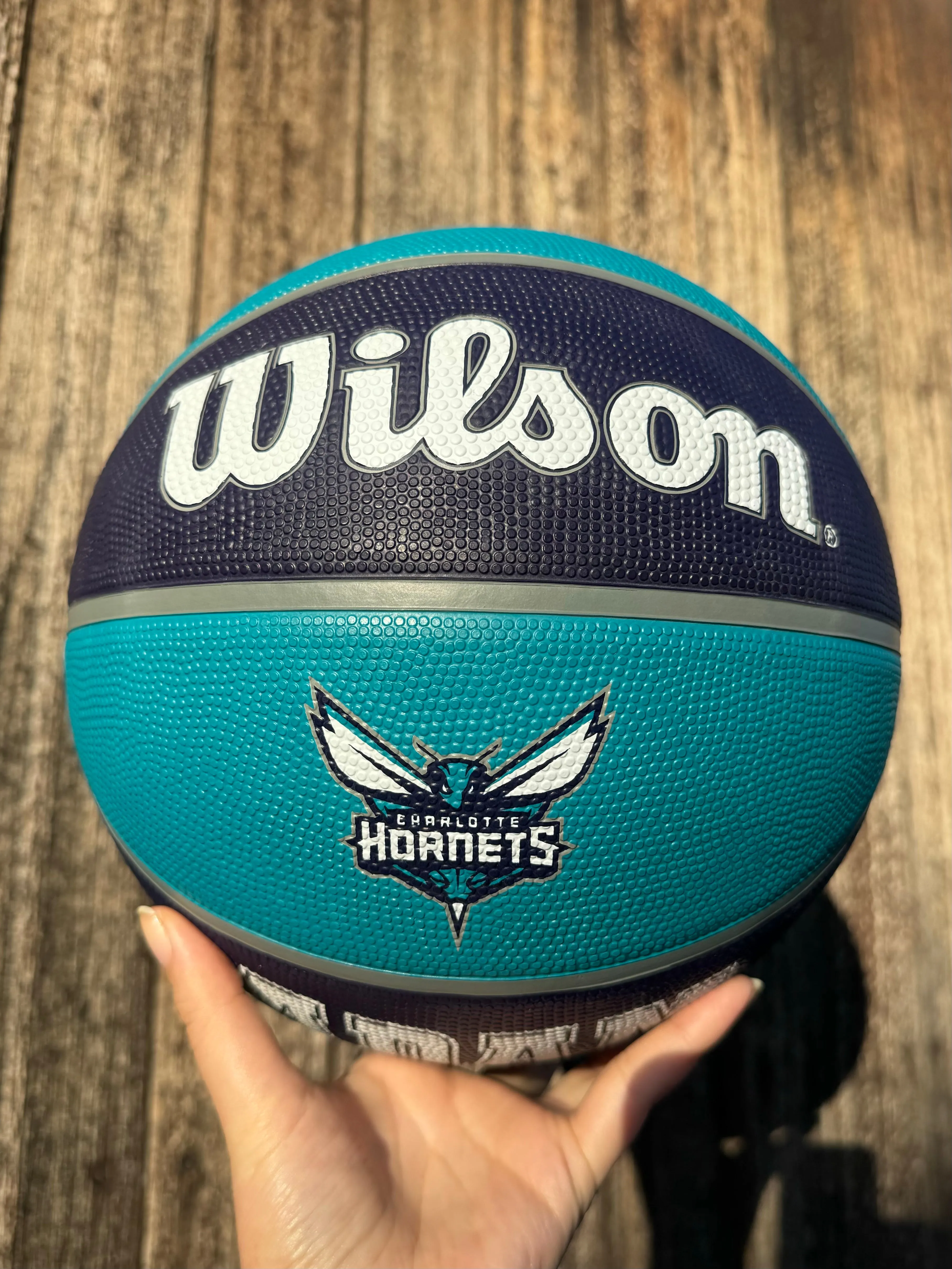 Personalised NBA Official Charlotte Hornets Team Basketball (SIZE 7)