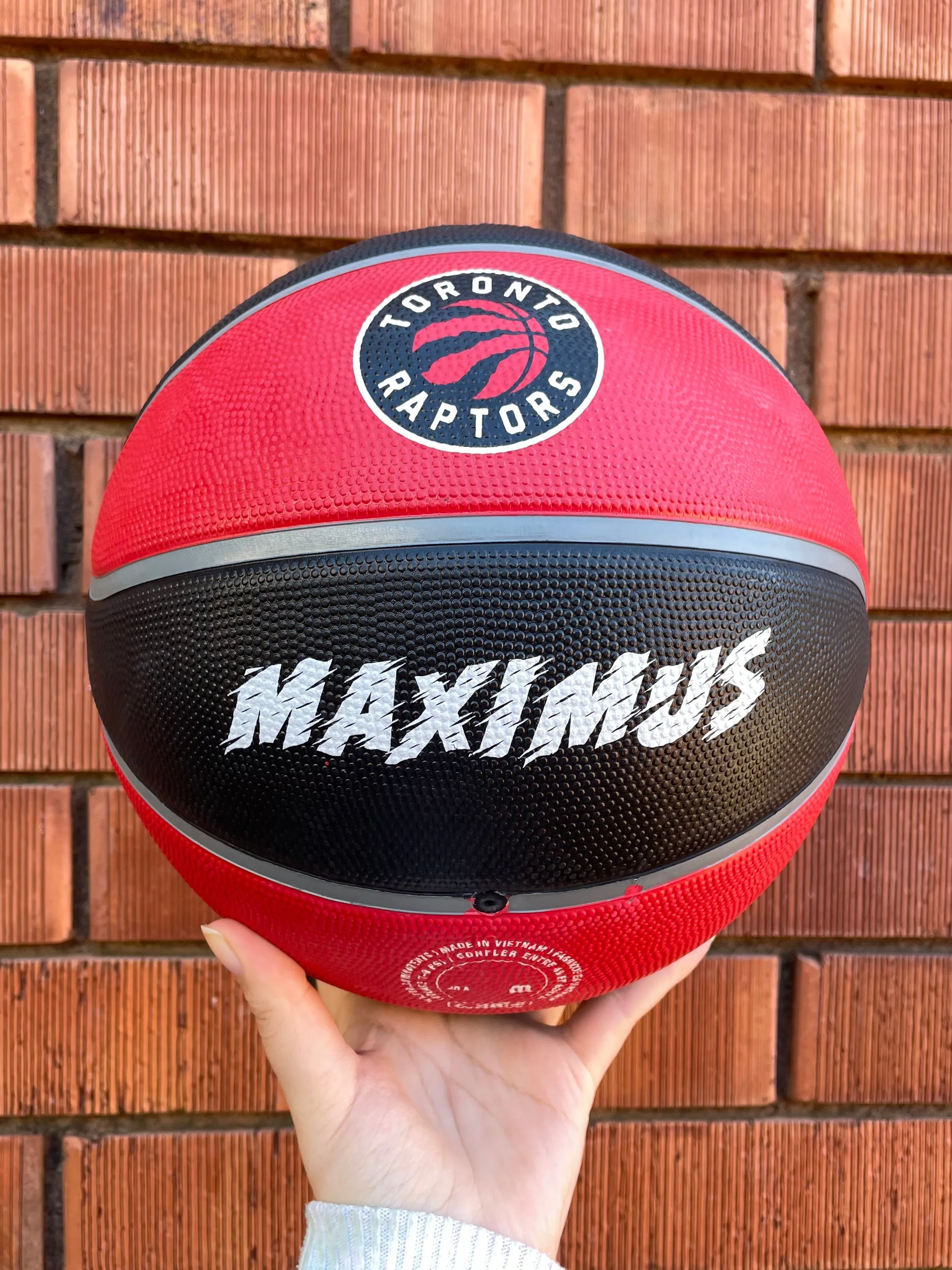 Personalised NBA Official Toronto Raptors Team Basketball (Size 7)