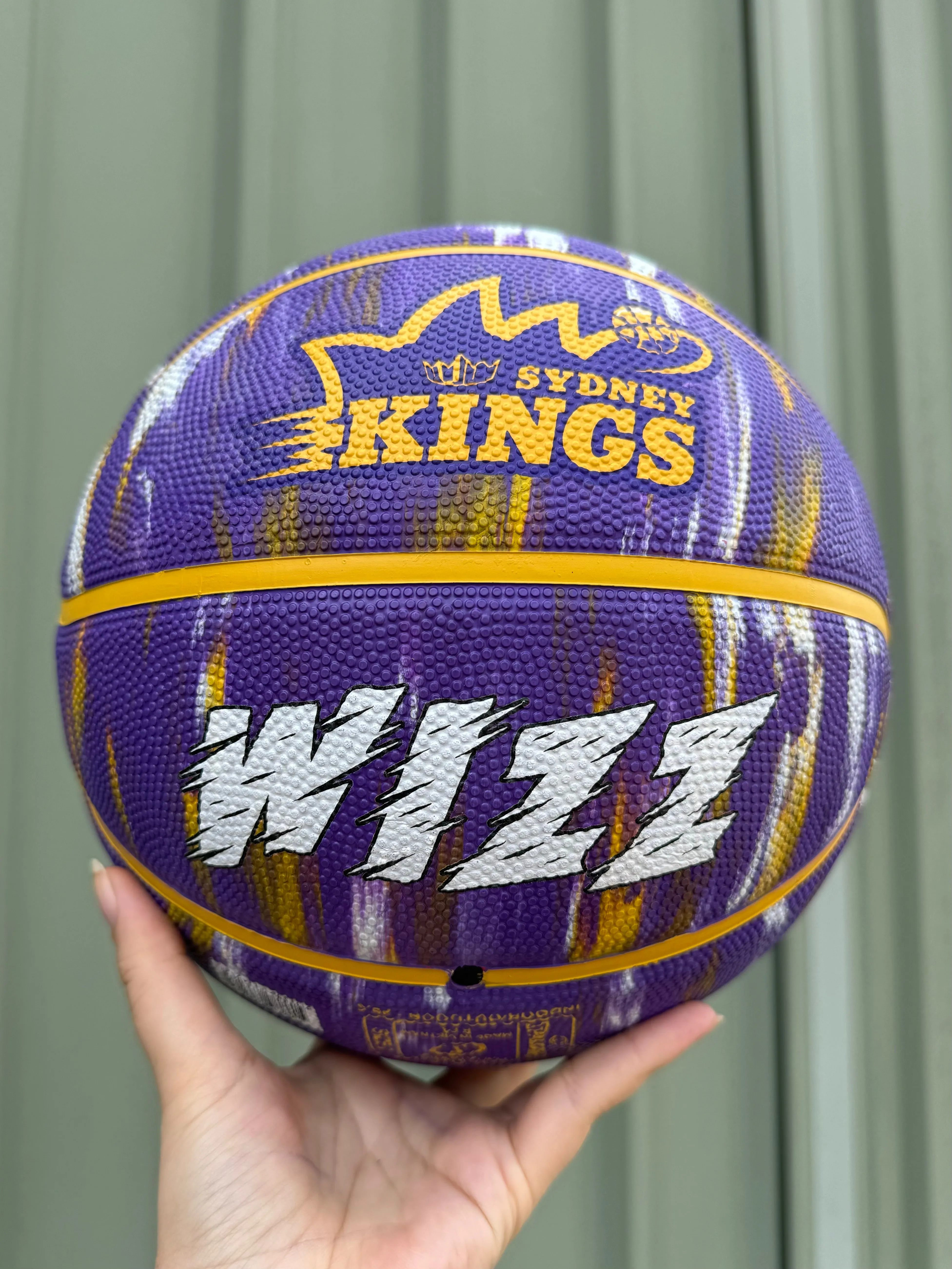 Personalised NBL Official Sydney Kings Team Basketball (Size 7)