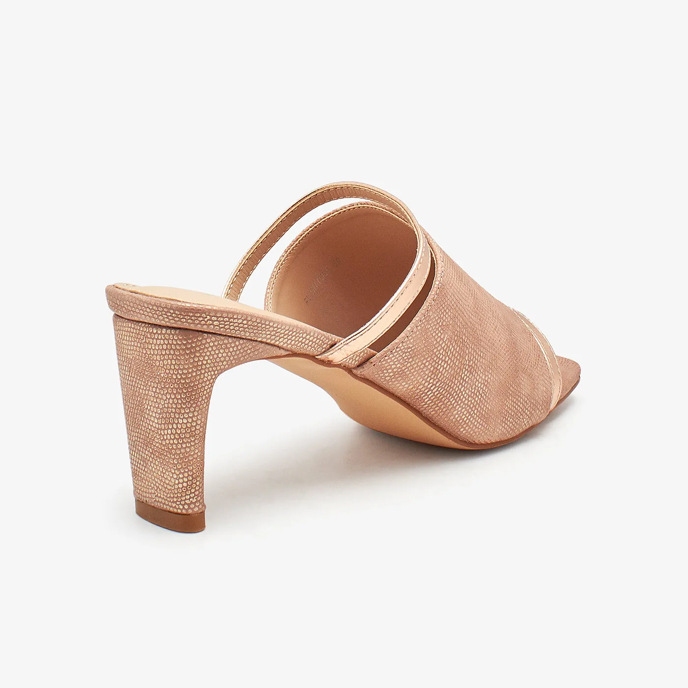Single Vamp Block Heels