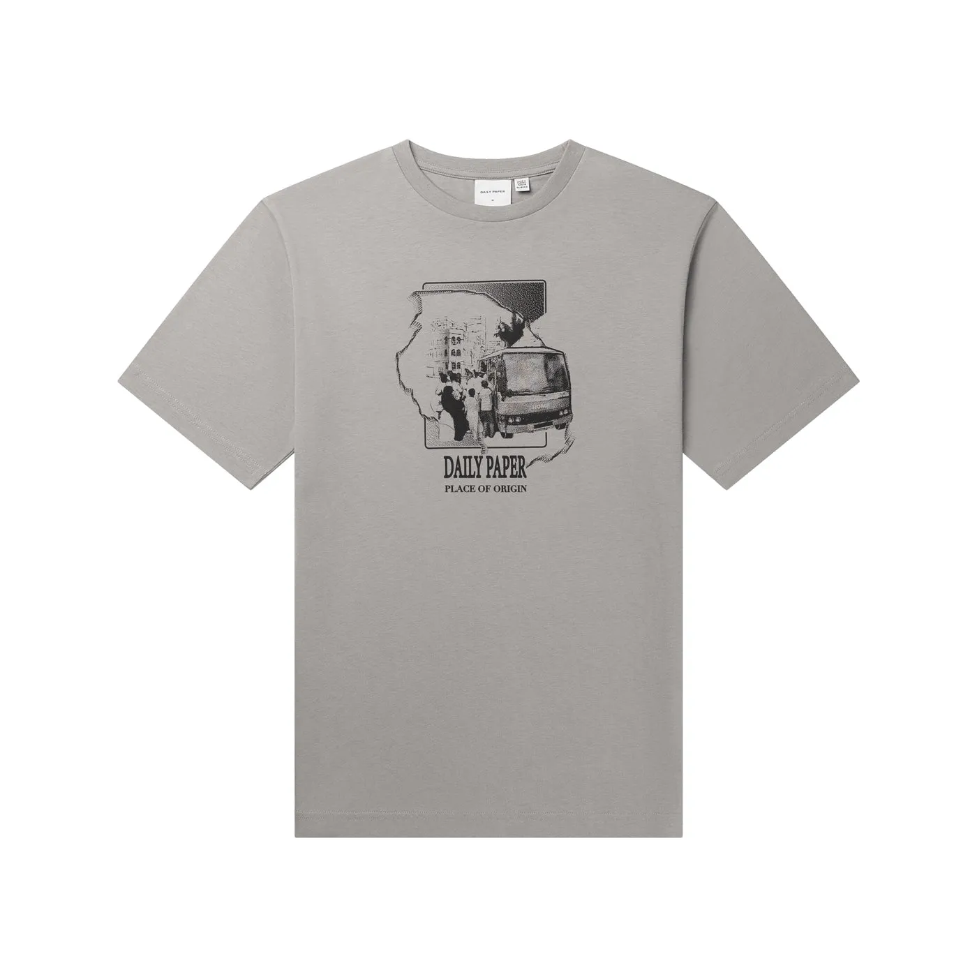 Sleet Grey Place Of Origin T-Shirt