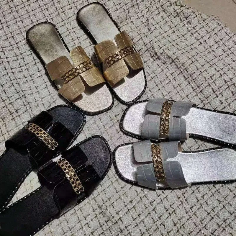 The Good Old Days Flat Sandals