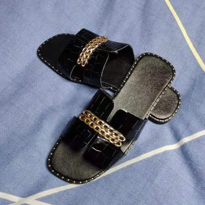 The Good Old Days Flat Sandals