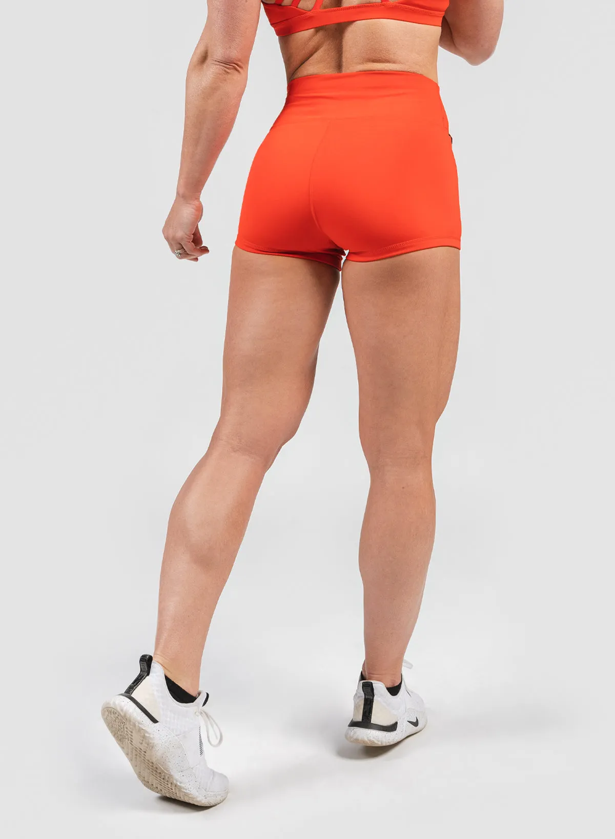 VIVID 2.0 COMPRESSION SHORTS - RED