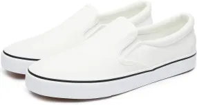 yageyan Mens Slip on Sneakers Loafers Shoes Canvas Black Shoes Canvas Blue Casual Fashion Shoes